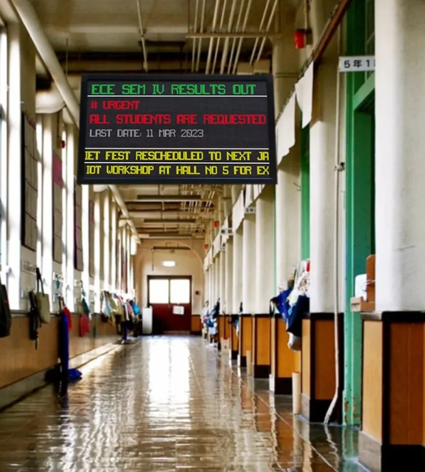 Digital Notice Board